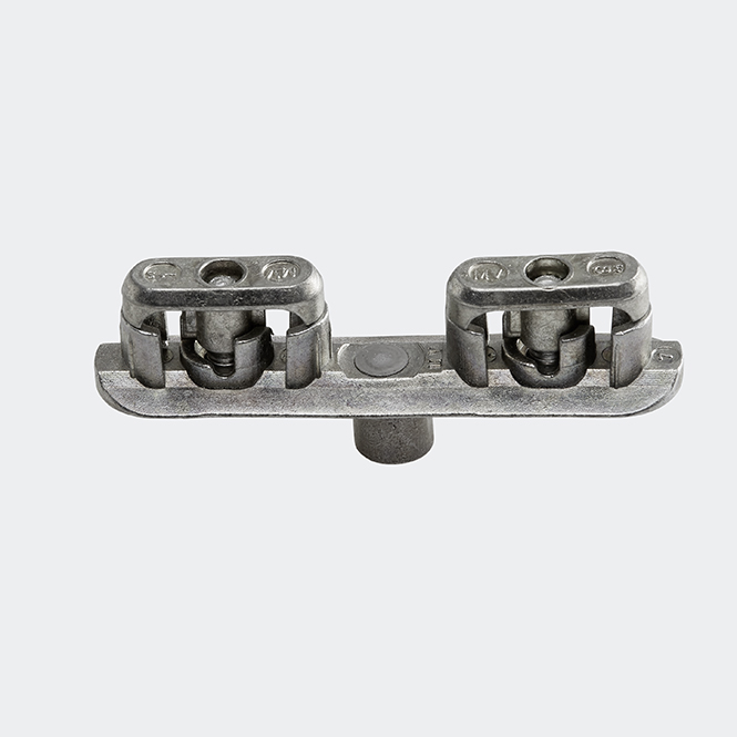 Mittenverriegelung verstellbar Silber