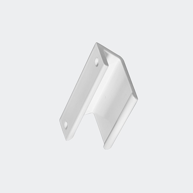 Balkontürgriff / Türziehgriff / Ziehgriff Terrassentür / Griff Terrassentür außen RAL9010 (Reinweiß)