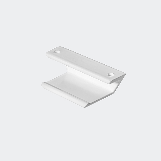 Balkontürgriff / Türziehgriff / Ziehgriff Terrassentür / Griff Terrassentür außen RAL9016 (Verkehrsweiß)