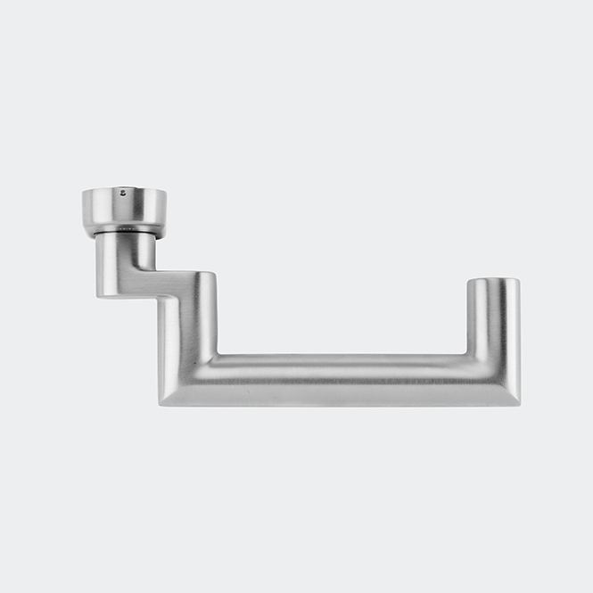 Türdrücker / Türgriff, gerade / Schüco 240010 