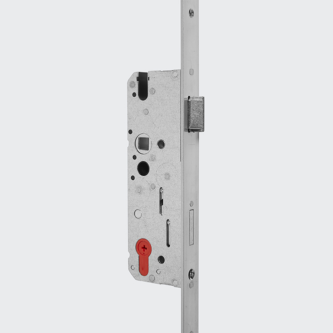 Haustürschloss 2-Schwenkriegel 45 mm