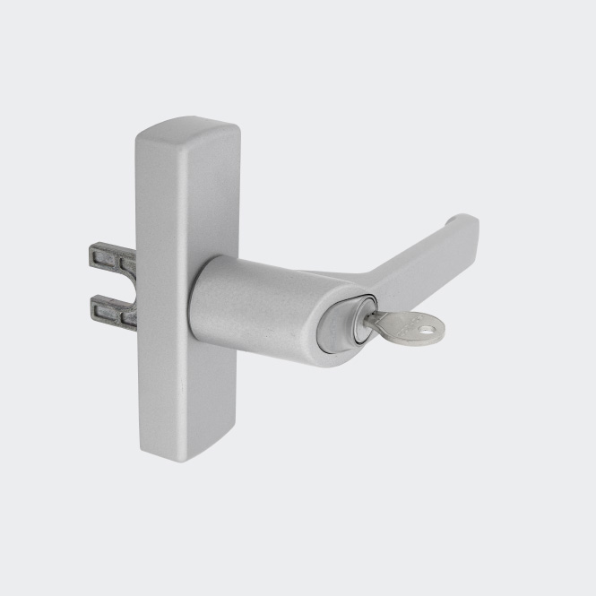 Fenstergriff, 214789 Silber