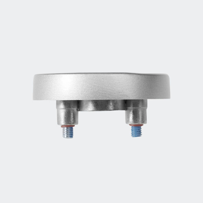 RC Befestigungsrosette Silber | Links