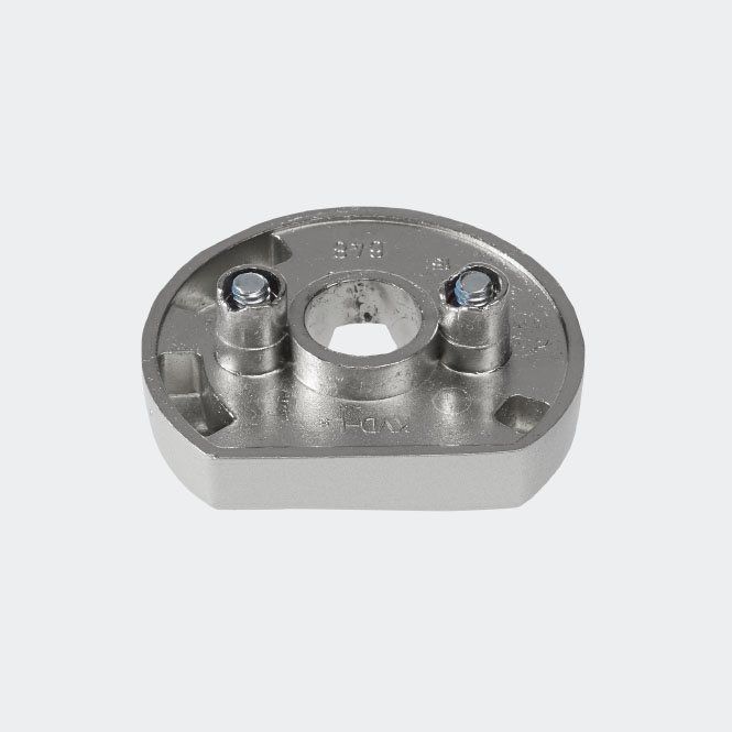 RC Befestigungsrosette Edelstahl | Links