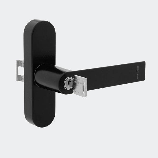 Fenstergriff RAL 9005 (Tiefschwarz)