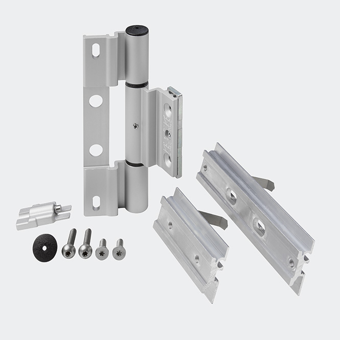 Rollentürband für nach innen und außen öffnende Türen 