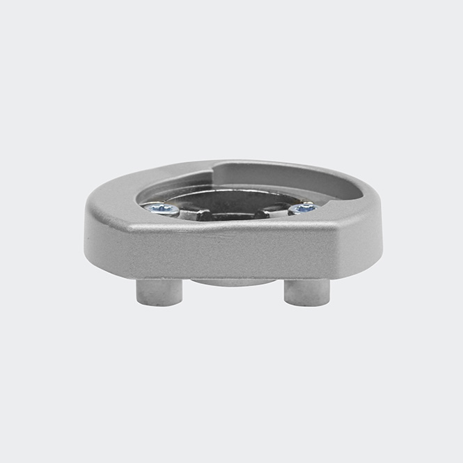 SmartActive RC Befestigungsrosette Silber | rechts