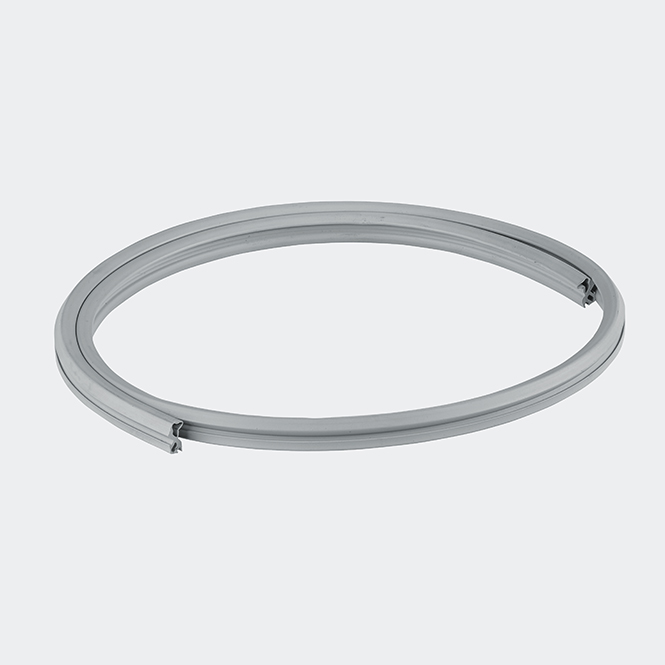 Anschlag- und Verglasungsdichtung Silbergrau