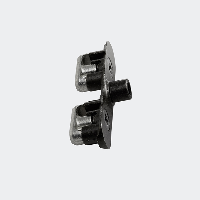 Mittenverriegelung verstellbar Schwarz