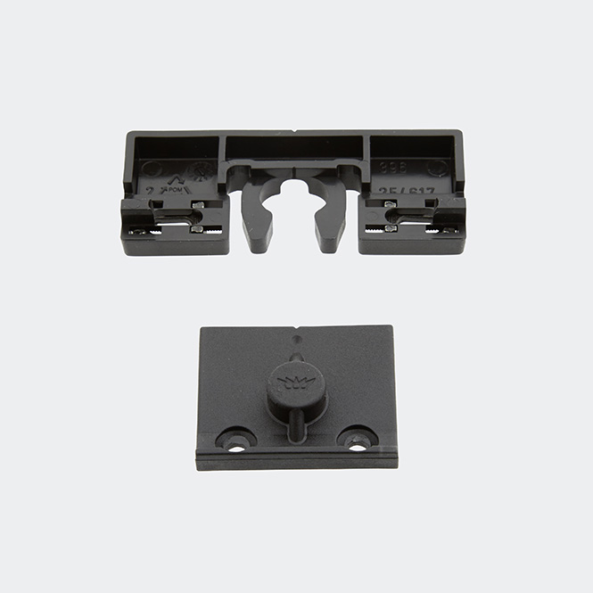 Balkontür-Schnäpper (neuer Beschlag) Corona CT 70 / SI 82 | Schwarz