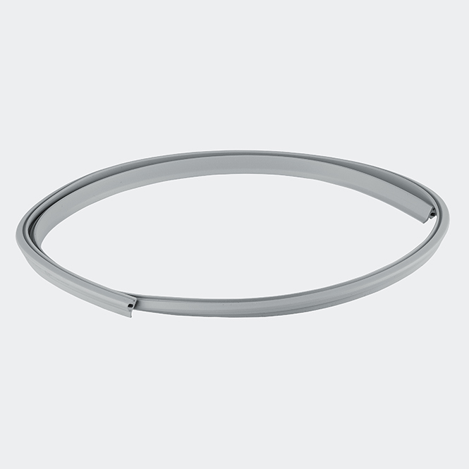 Anschlagdichtung – Schallschutz – Blendrahmen Silbergrau