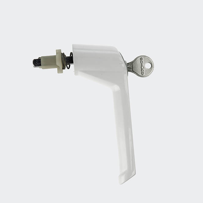 Fenstergriff (Steckgriff) abschließbar, 25472500 Weiß 