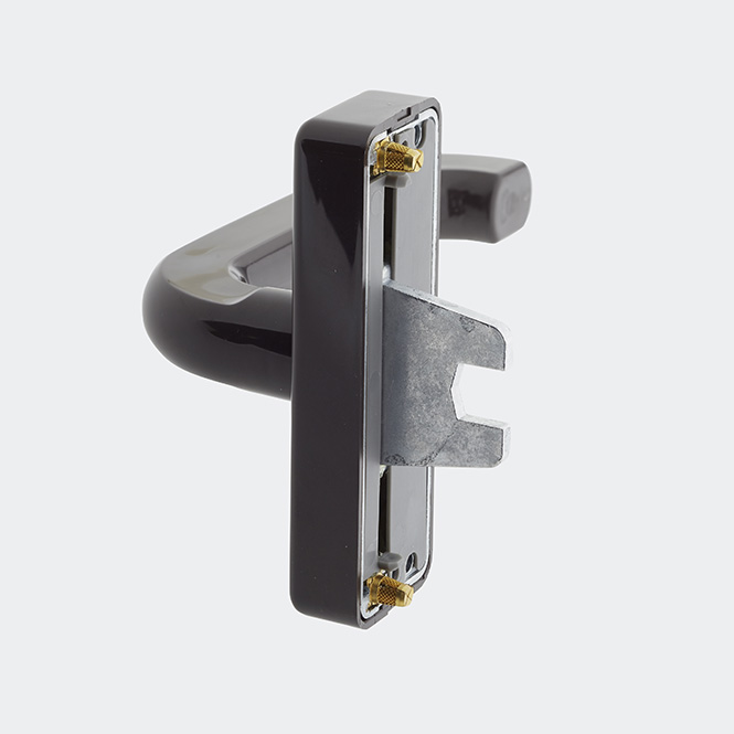 Fenstergriff (Getriebehandhebel), 21455700 Braun