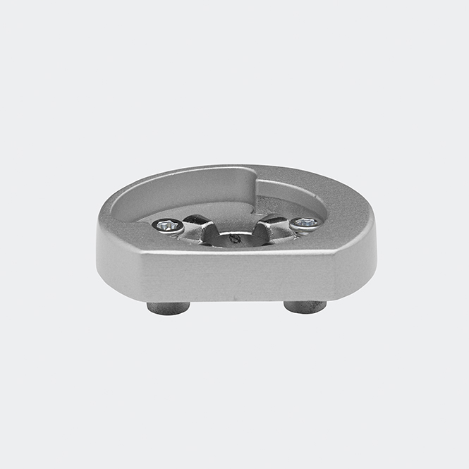 SmartActive Befestigungsrosette Edelstahl | Links