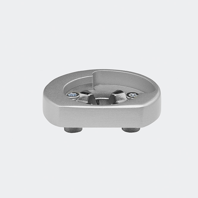 SmartActive Befestigungsrosette Edelstahl | Rechts