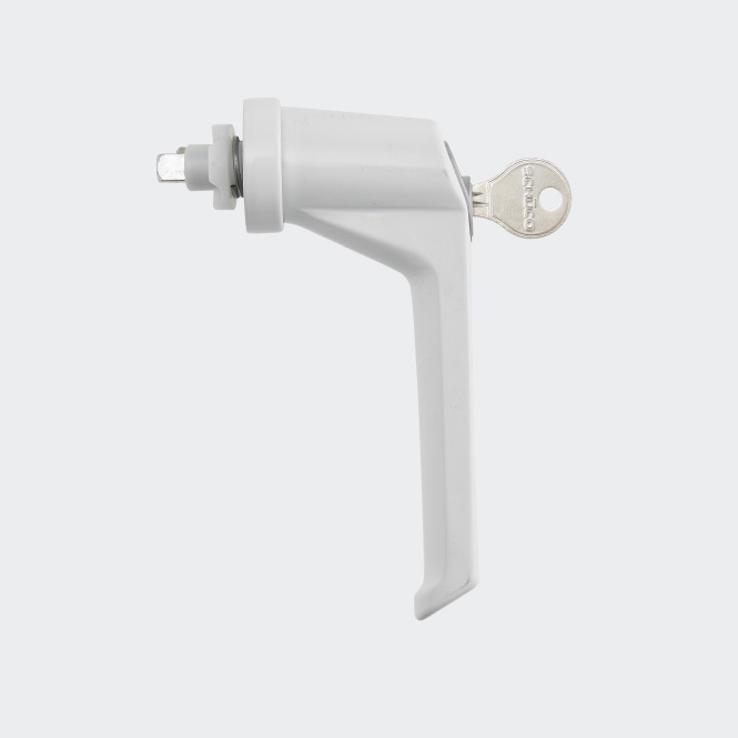 Fenstergriff, 234017 RAL 9016 (Verkehrsweiß)