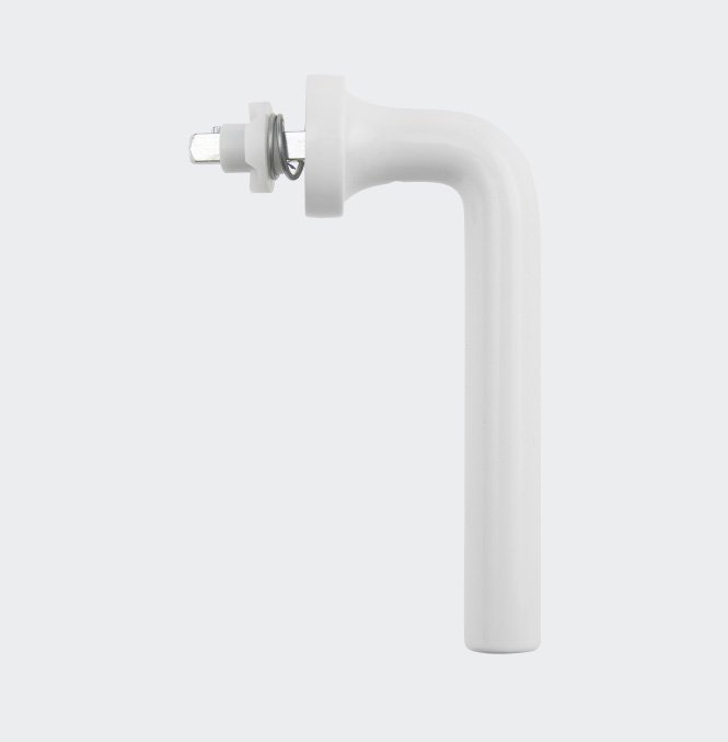 Fenstergriff RAL 9016 (Verkehrsweiß)