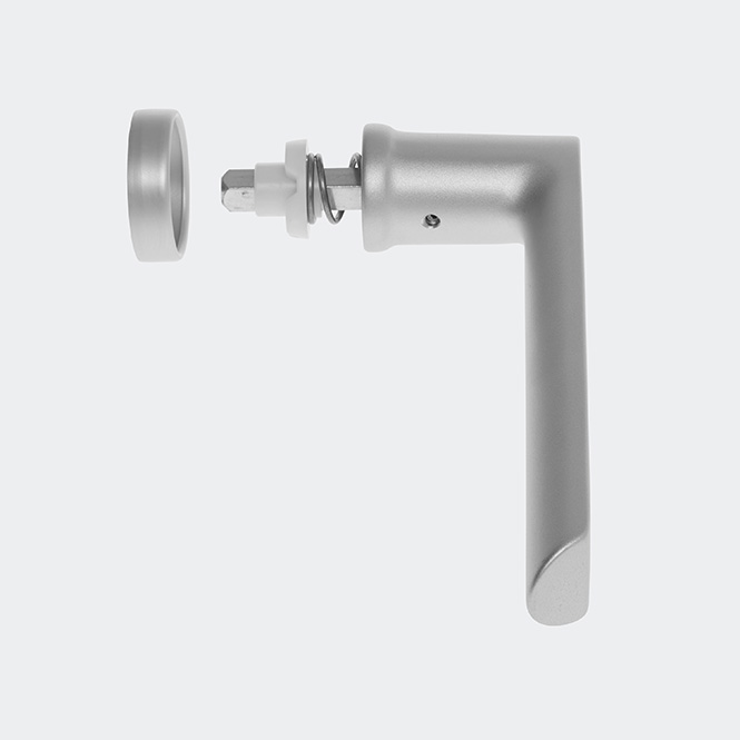 Fenstergriff Silber-Look