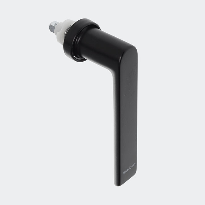 Fenstergriff RAL 9005 (Tiefschwarz)