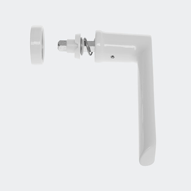 Fenstergriff RAL 9010 (Reinweiß)