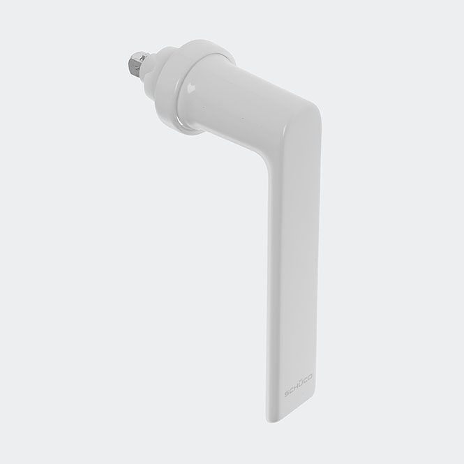 Fenstergriff RAL 9016 (Verkehrsweiß)