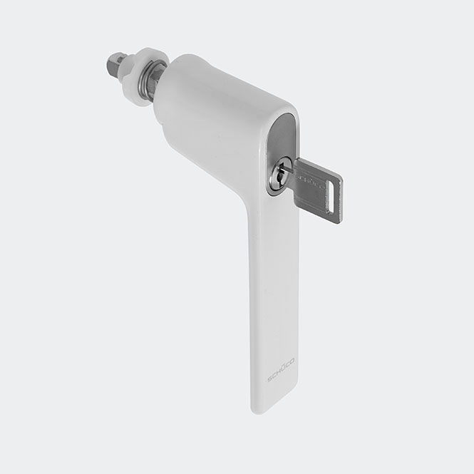 RC Fenstergriff RAL 9016 (Verkehrsweiß)