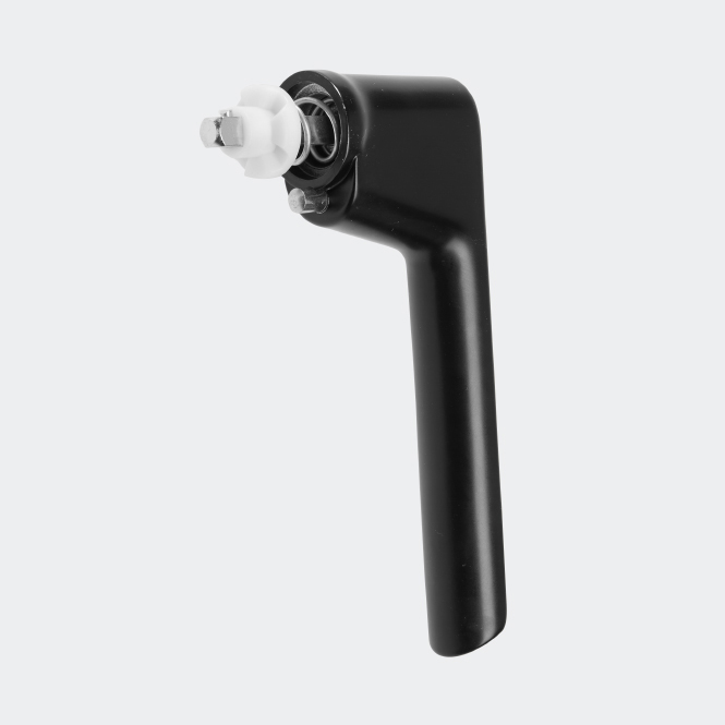 RC Fenstergriff RAL 9005 (Tiefschwarz)