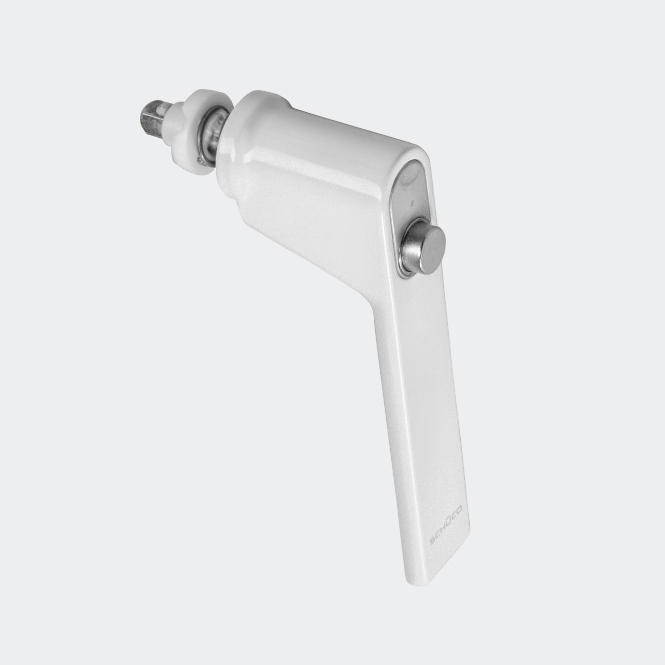 RC Fenstergriff RAL 9010 (Reinweiß)