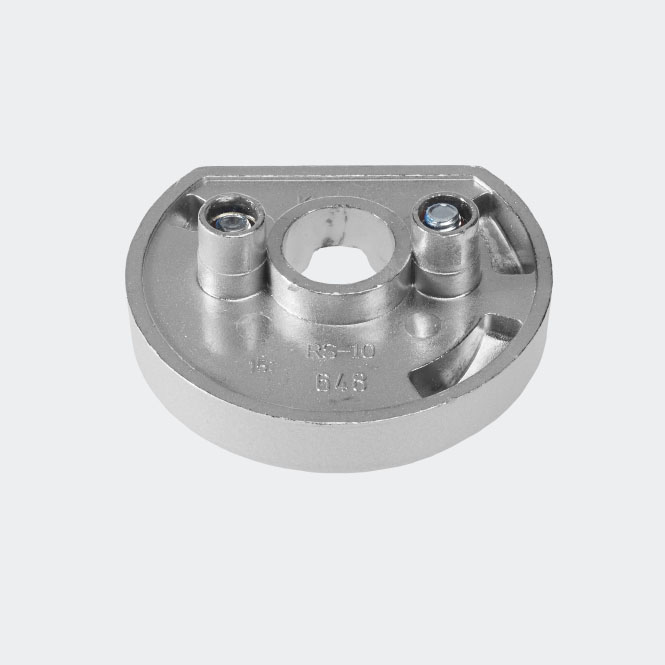 RC Befestigungsrosette Silber | Links