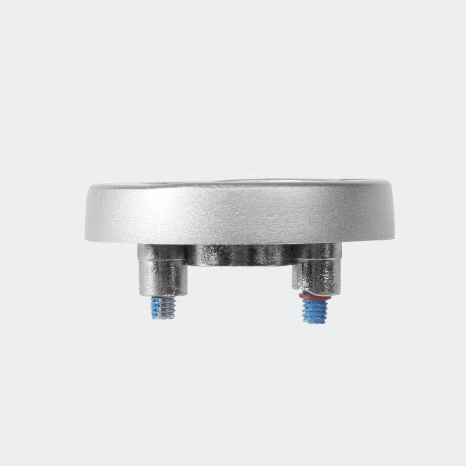 RC Befestigungsrosette Edelstahl | Links