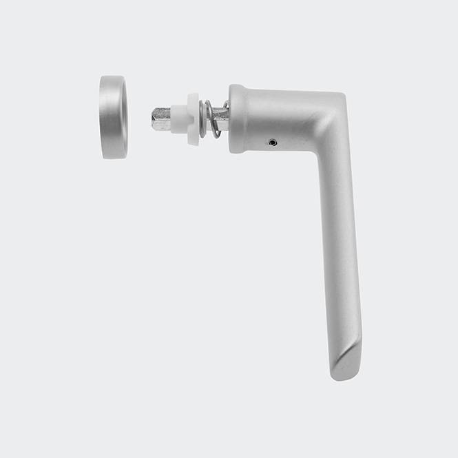 SmartActive Fenstergriff Silber