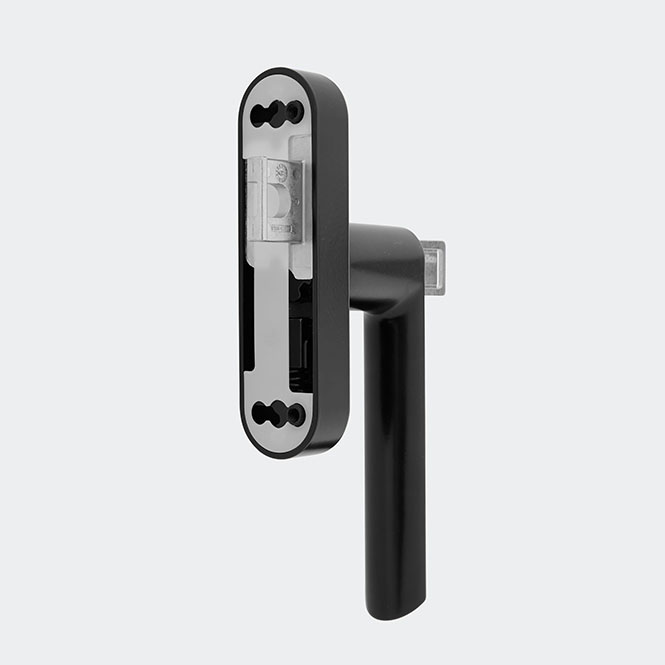 Fenstergriff RAL 9005 (Tiefschwarz)