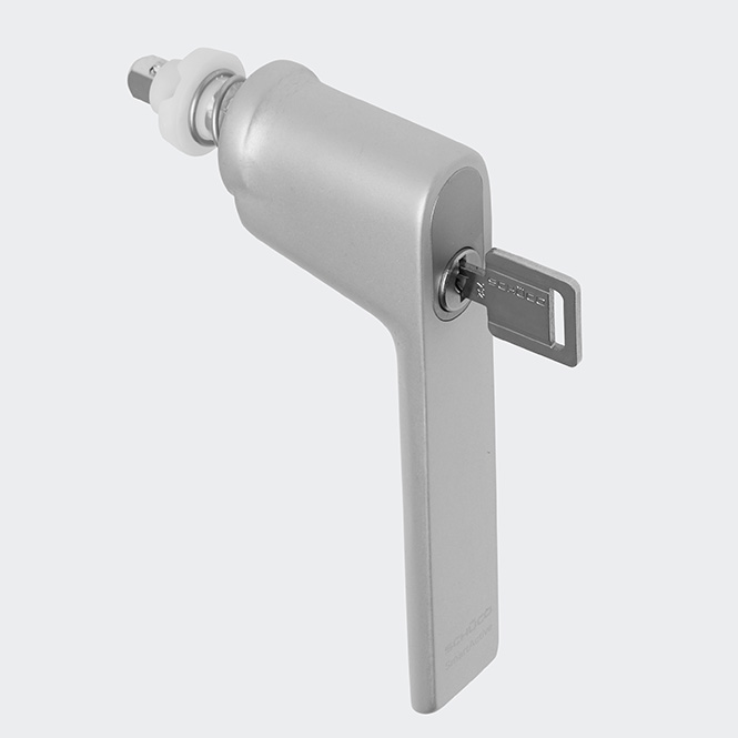 SmartActive Fenstergriff Silber