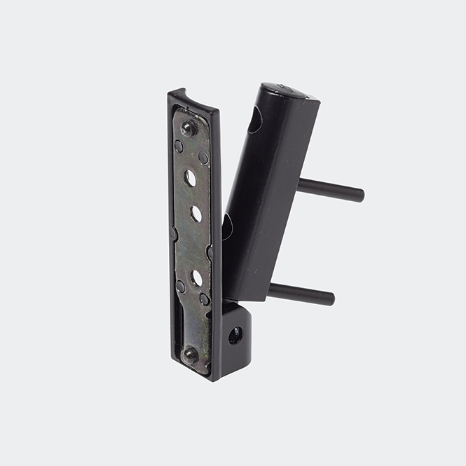 Ecklager aufliegend - Schüco Systembeschlag Schwarz | Rechts