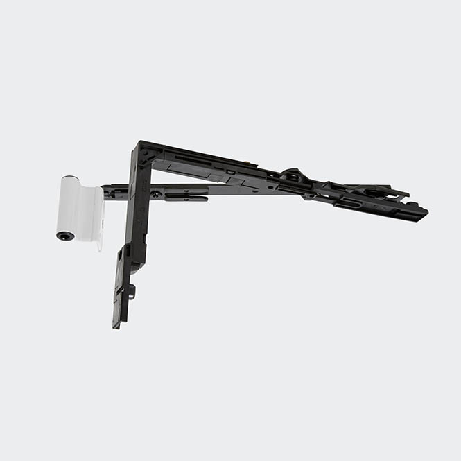 Dreh-Kipp-Schere Systembeschlag Weiß | 250 mm