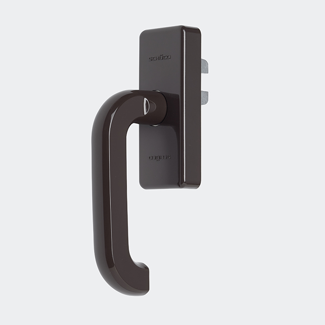 Fenstergriff (Getriebehandhebel), 98050184 Braun