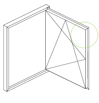 Eckumlenkung mit Sperrfunktion, 213714 rechts