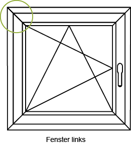 Scherenlager mit Scherenbandstift, Standard 