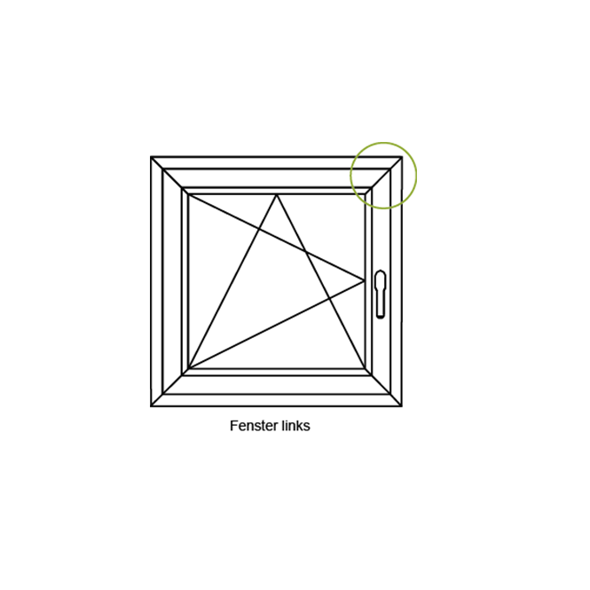 Eckumlenkung, 25176200 mit Schließrolle